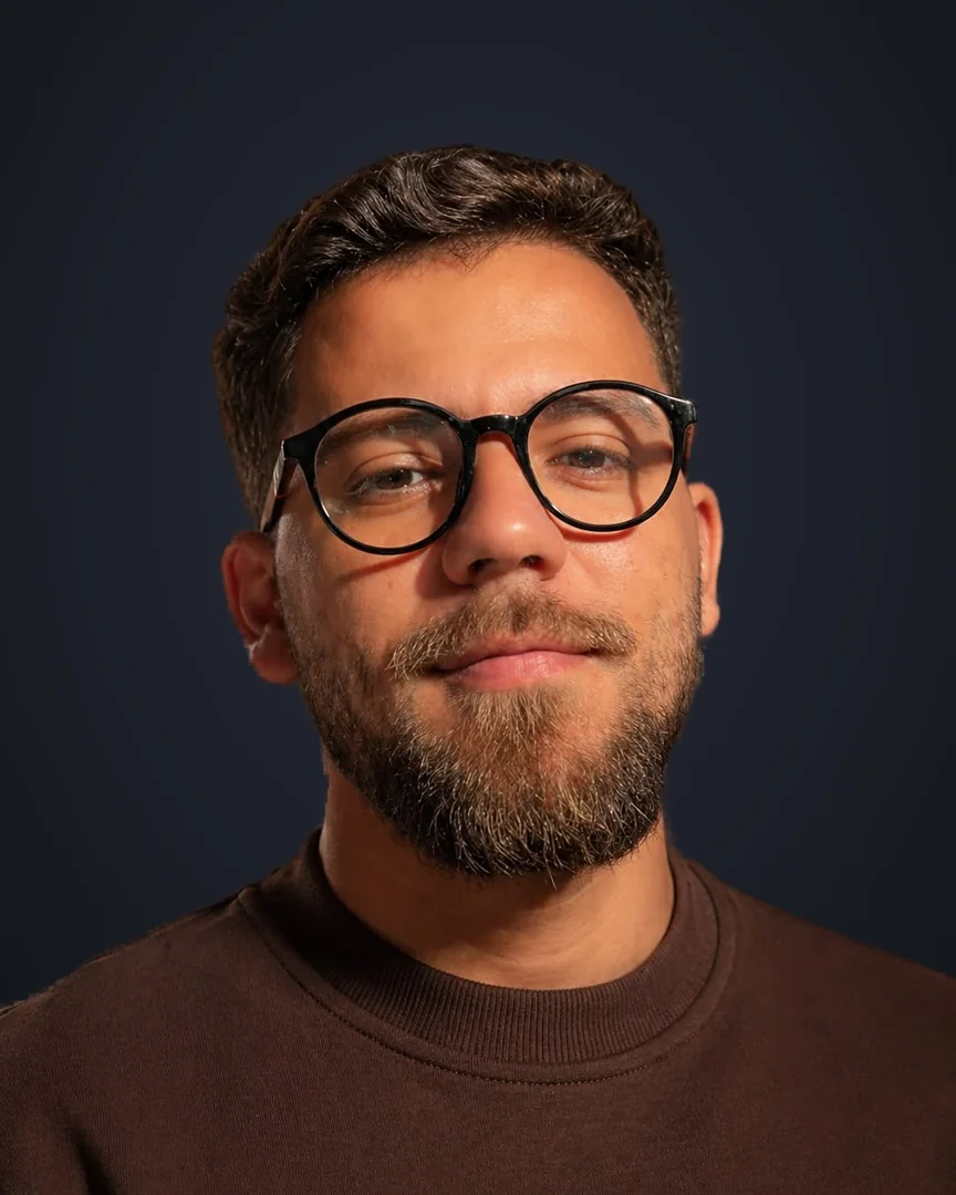 Retrato de Vitor Bueno